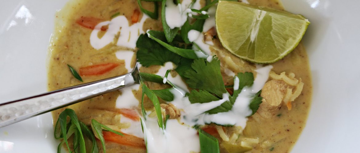 Currysuppe med kylling – Grys kjøkkenskriverier